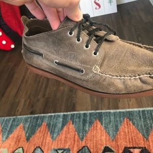 Sperry Men's Brown Suede Shoes